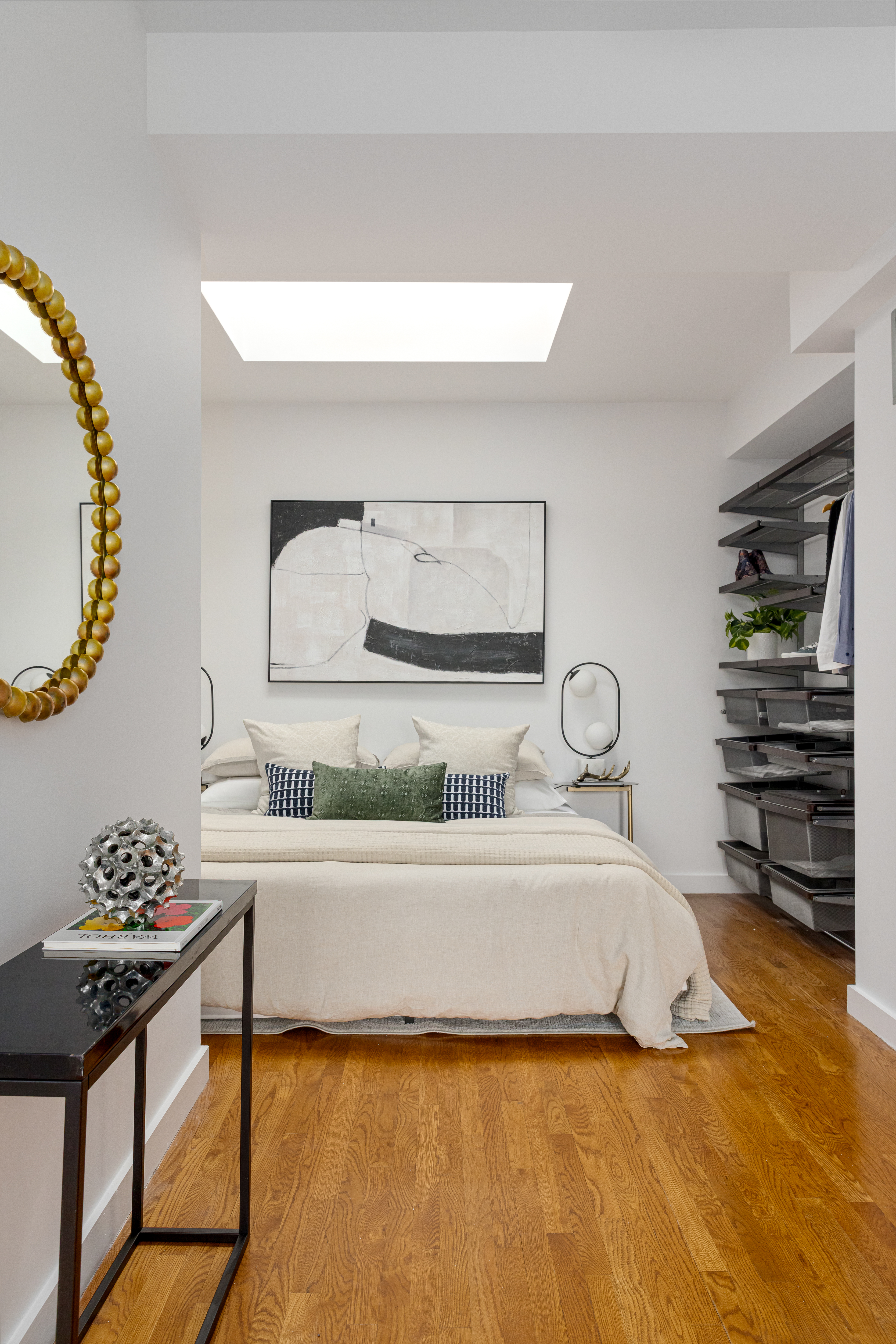 569 Carroll Street, Unit 9 Brooklyn, NY 11215 - Photo 7 of 15 a bedroom with a bed and a chair