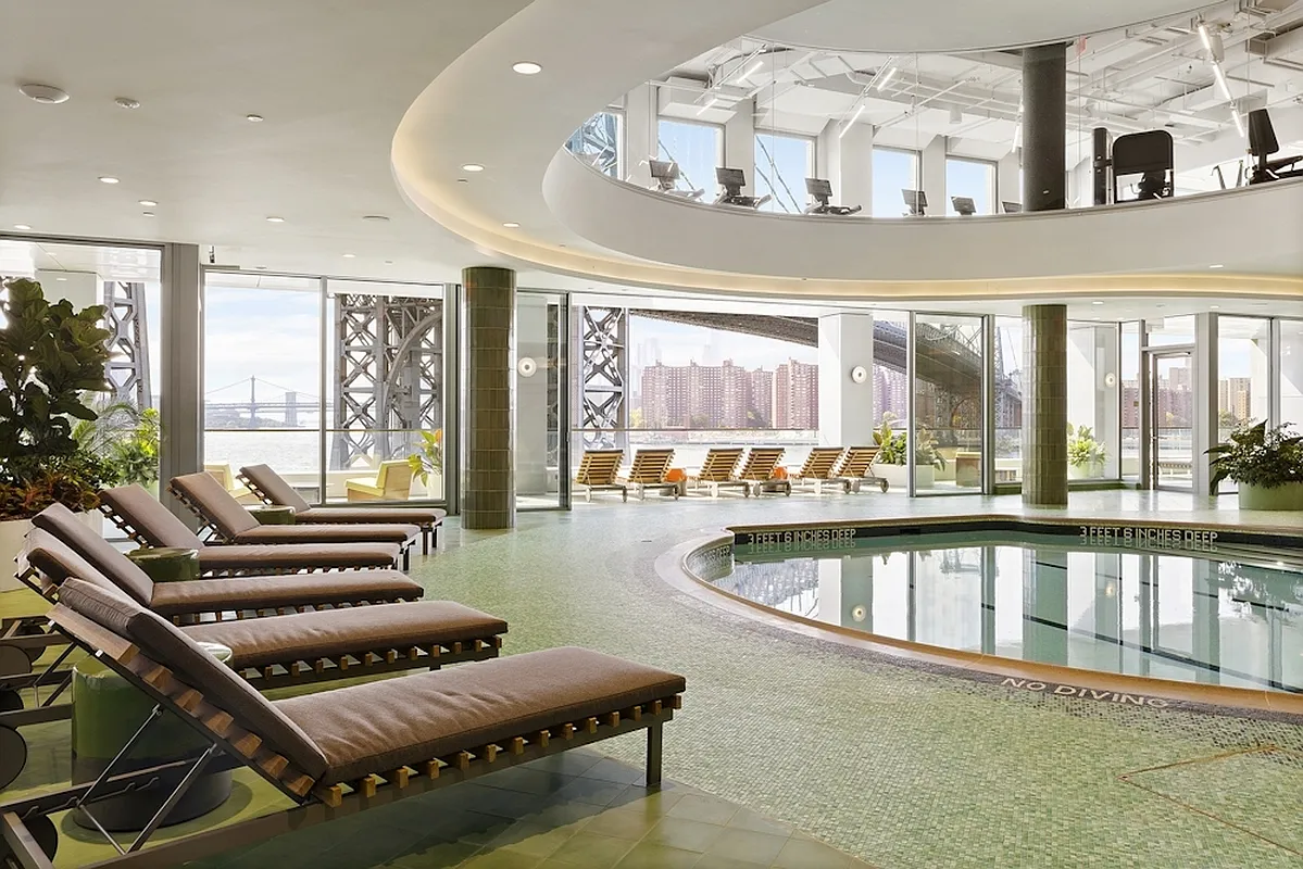 5 South 5th Street, Unit PH2B Brooklyn, NY 11249 - Photo 15 of 27 a living room with furniture and a large window