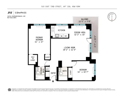 $1,650,000 | 515 East 72nd Street, Unit 23G | Lenox Hill
