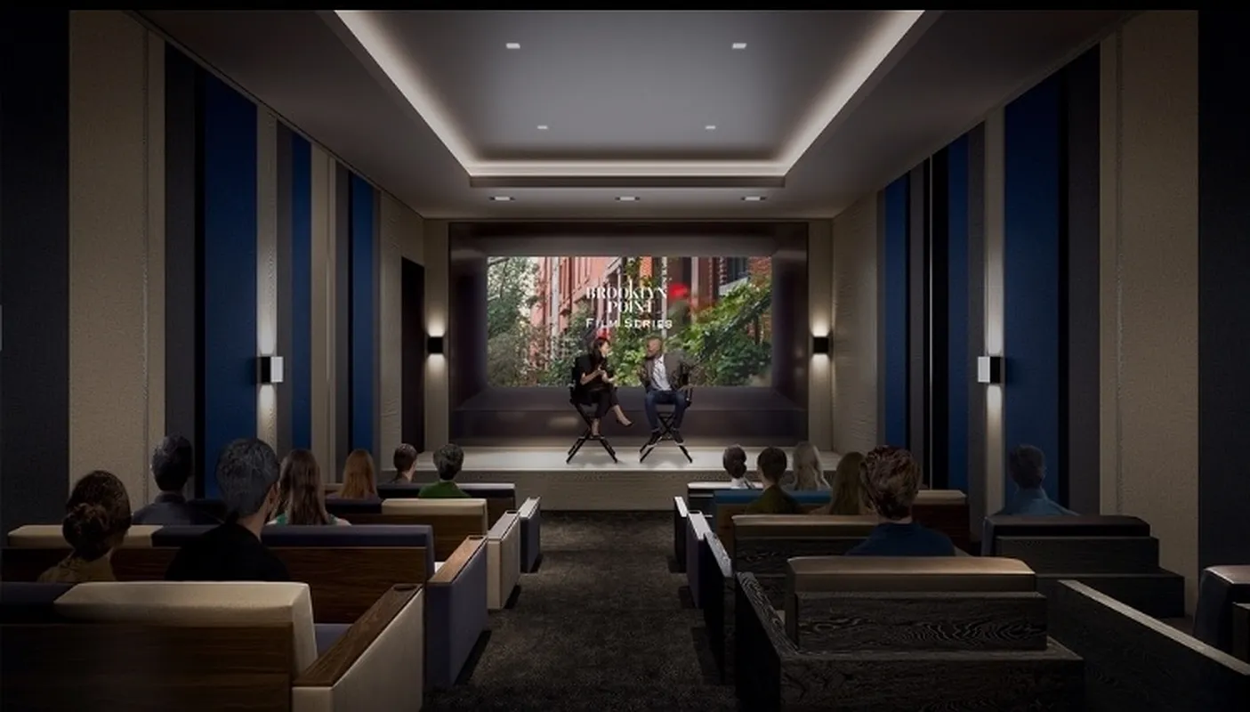 1 City Point, Unit 25L Brooklyn, NY 11201 - Photo 19 of 25 a view of living room with furniture and a potted plant