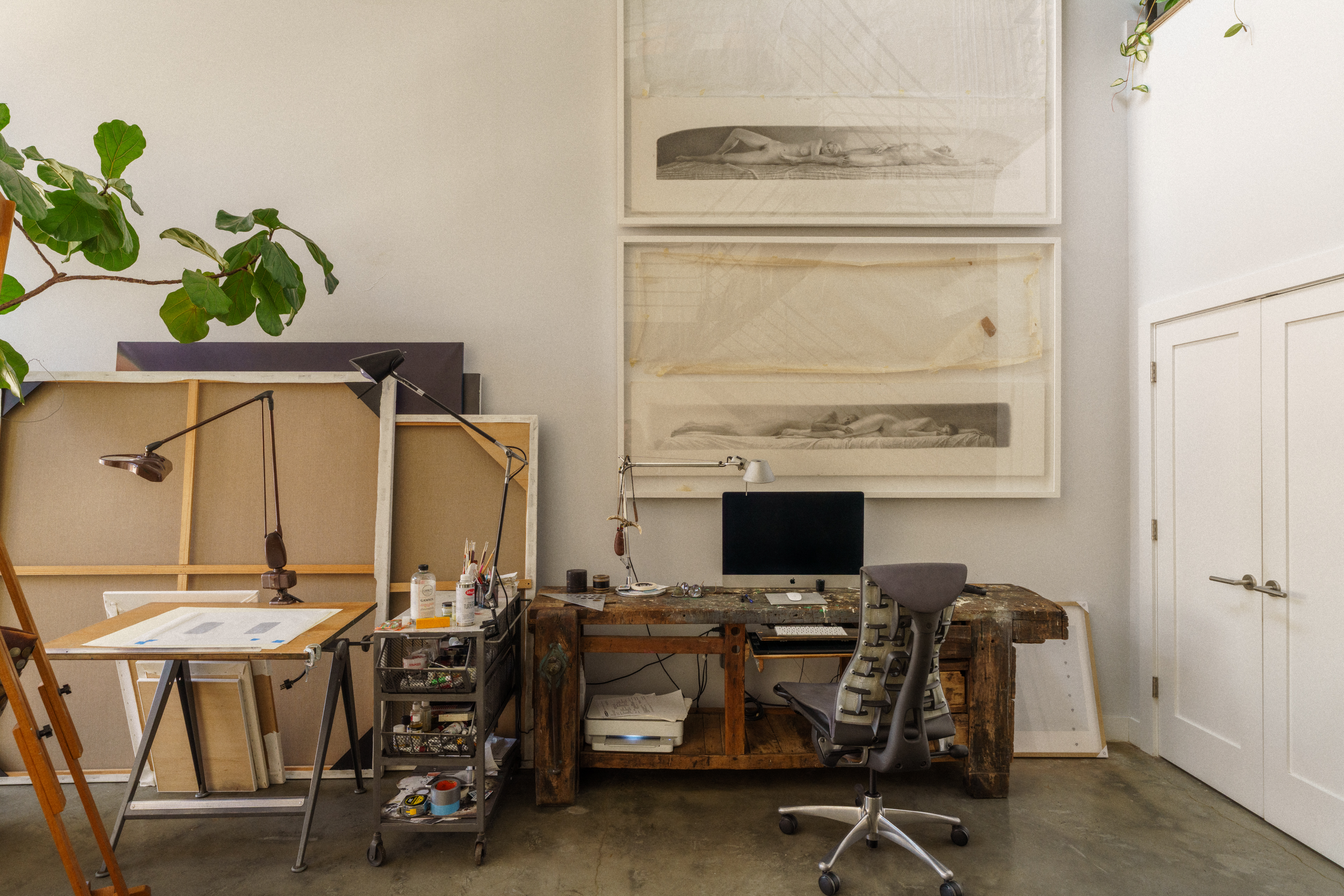 449 North 13th Street Philadelphia, PA 19123 - Photo 19 of 62 a view of a workspace with furniture