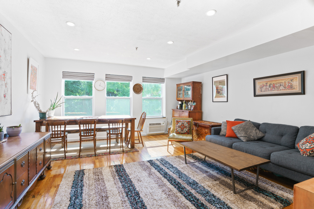 95 Vanderbilt Avenue, Unit AA Brooklyn, NY 11205 - Photo 1 of 11 a living room with furniture and a rug