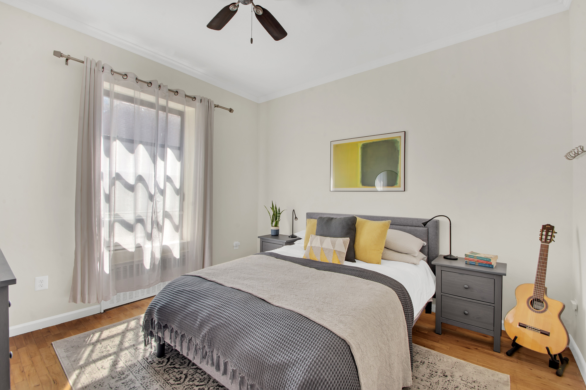 102 West 80th Street, Unit 87 Manhattan, NY 10024 - Photo 5 of 10 a bedroom with a bed and a window