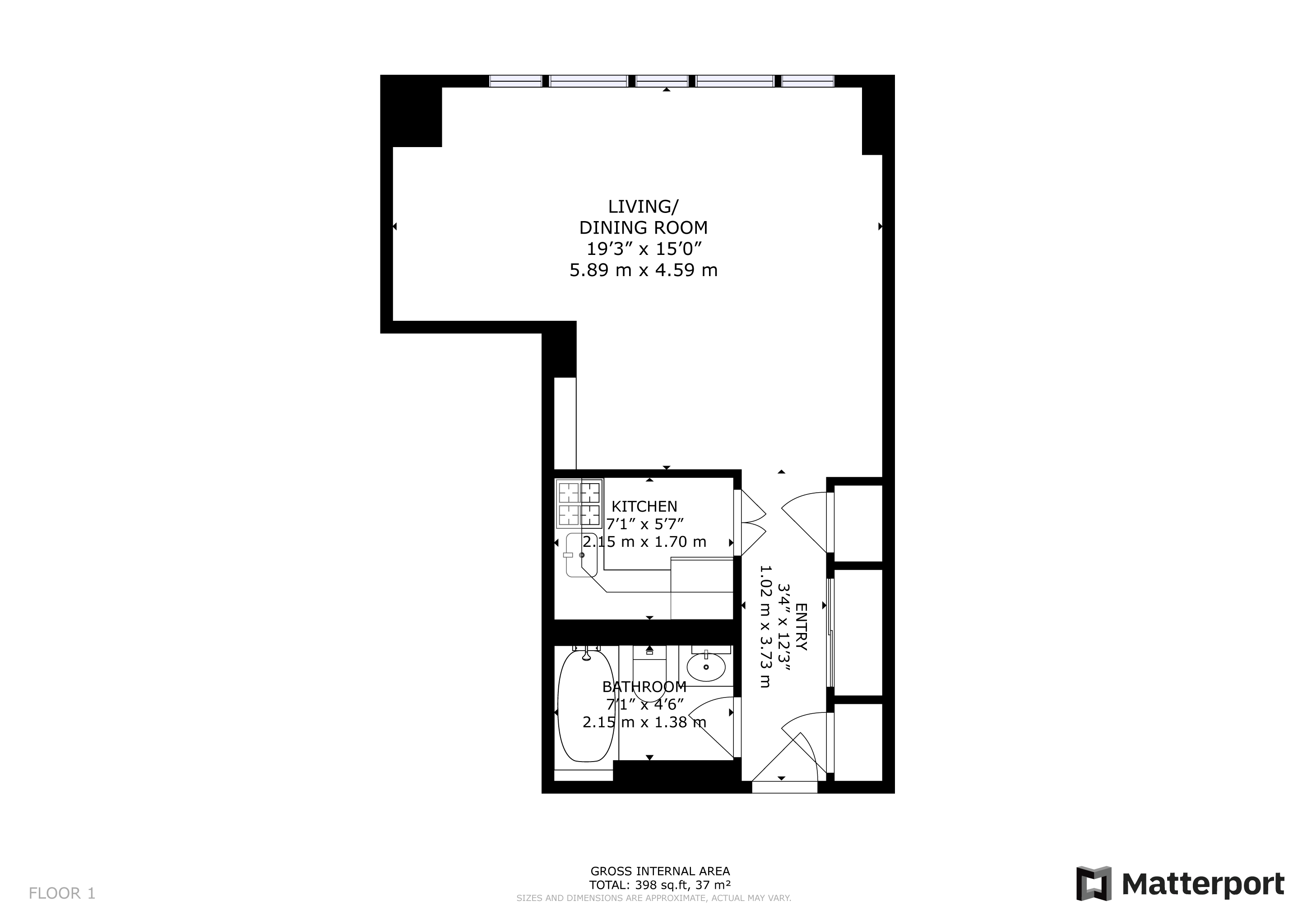 520 East 81st Street, Unit 1F Manhattan, NY 10028 - Photo 8 of 8 a picture of a bench in a building