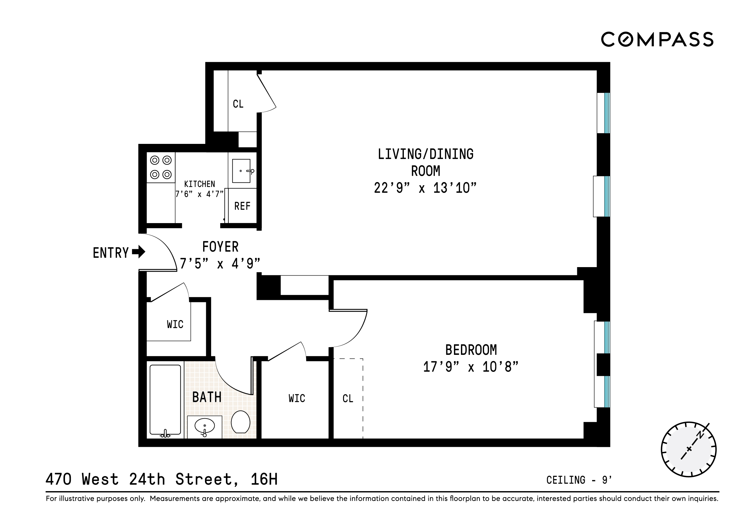 470 West 24th Street, Unit 16H Manhattan, NY 10011 - Photo 13 of 13 unknown