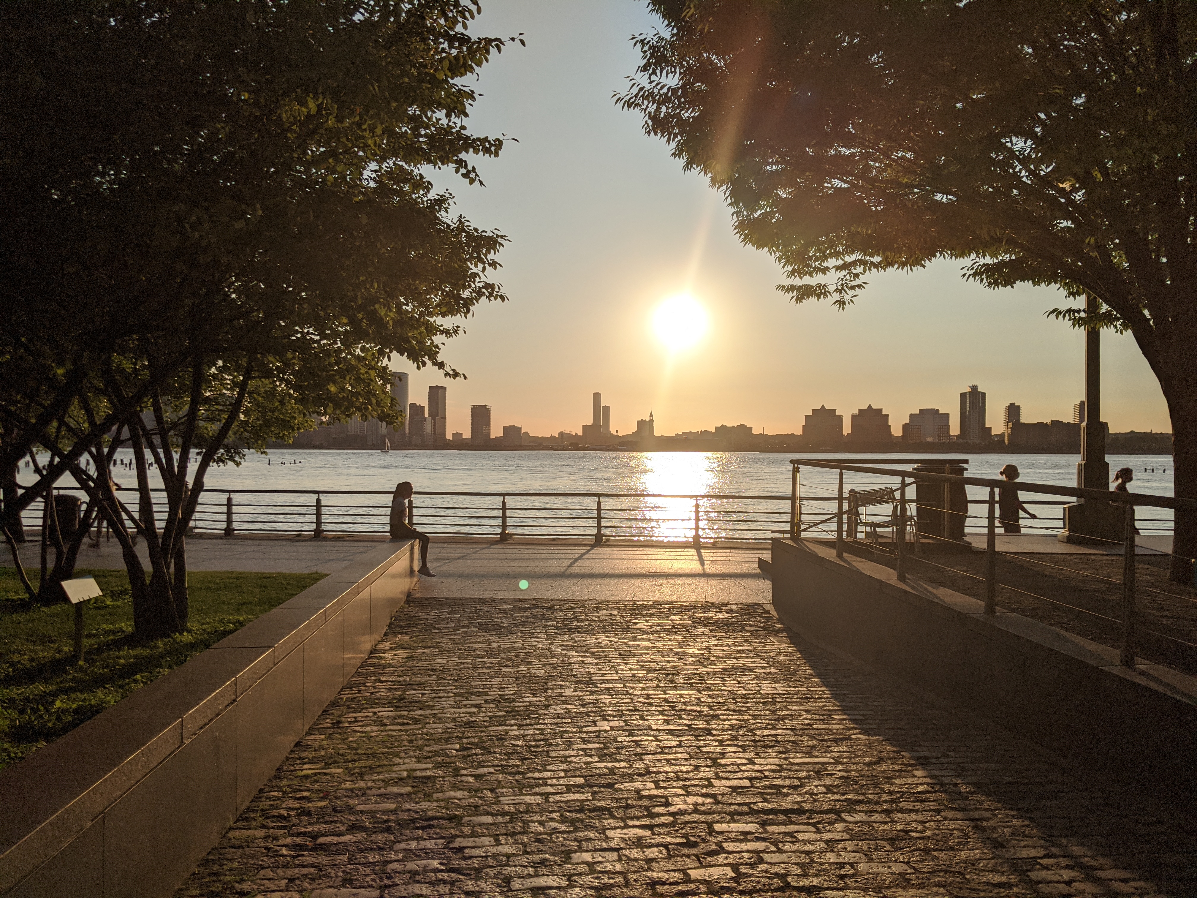 167 Perry Street, Unit 5D Manhattan, NY 10014 - Photo 14 of 18 a view of a swimming pool and outdoor space