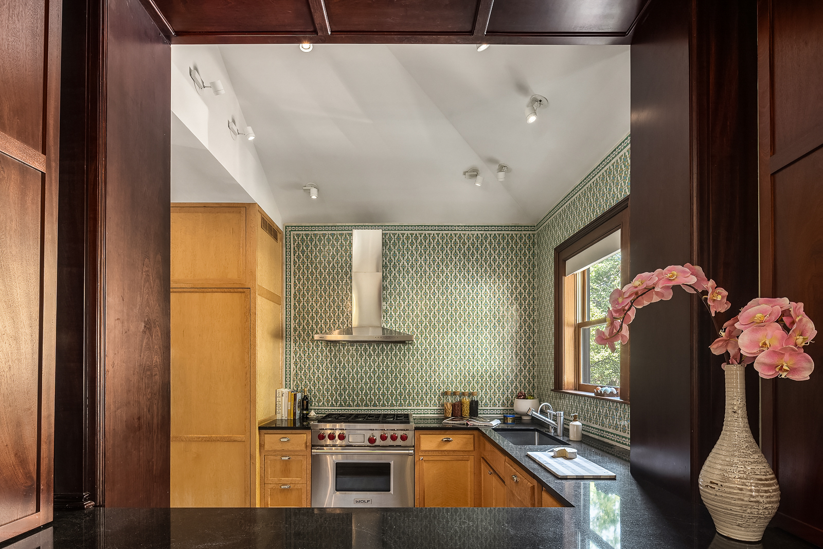 18 Prospect Park West Brooklyn, NY 11215 - Photo 12 of 33 a kitchen with stainless steel appliances granite countertop a stove a sink and a refrigerator