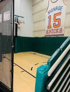 a sign that is on the side of a building