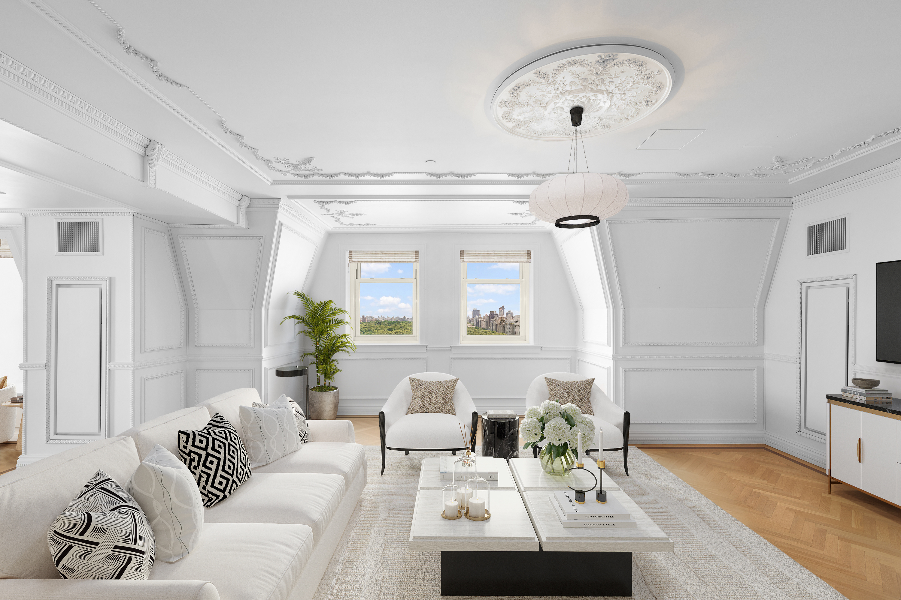 1 Central Park South, Unit 1801/03 Manhattan, NY 10019 - Photo 3 of 27 Gallery Image 3