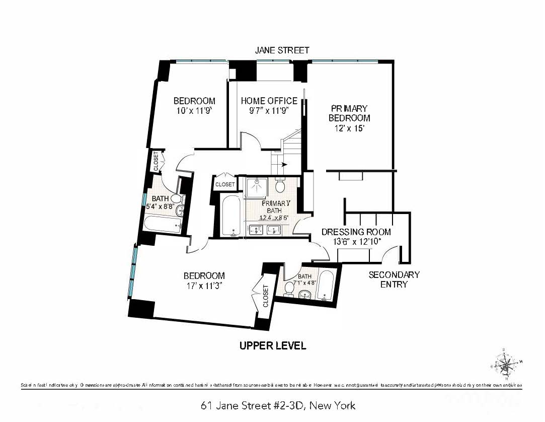 61 Jane Street, Unit 2/3D Manhattan, NY 10014 - Photo 14 of 14