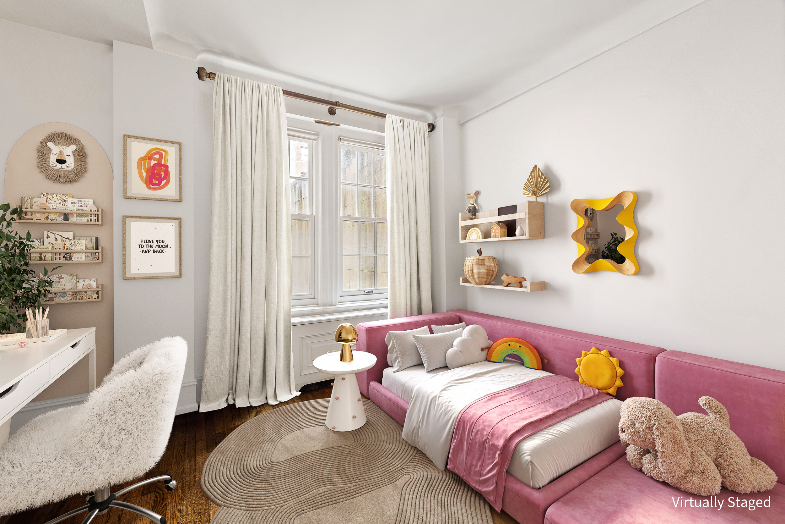 108 East 82nd Street, Unit 4D Manhattan, NY 10028 - Photo 7 of 10 a bedroom with a bed and wooden floor