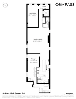 $2,695,000 | 10 East 18th Street, Unit 7N | Flatiron