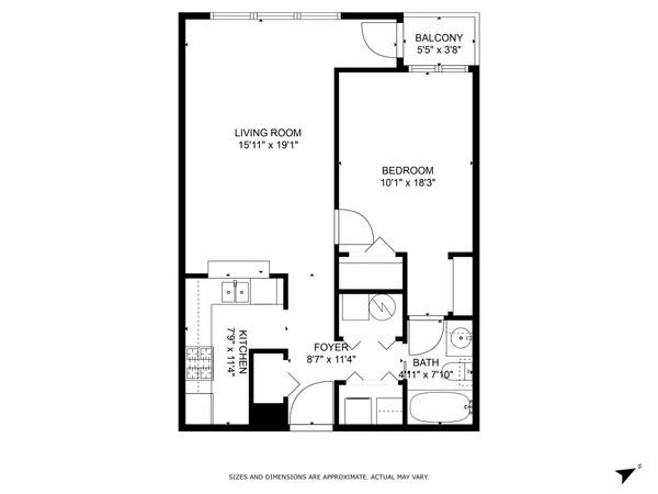 $750,000 | 402 9th Street, Unit W3J, Hoboken, NJ 07030