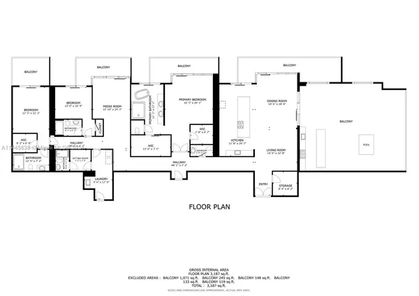 $5,799,900 | 88 Southwest 7th Street, Unit PH4303, Miami, FL 33130