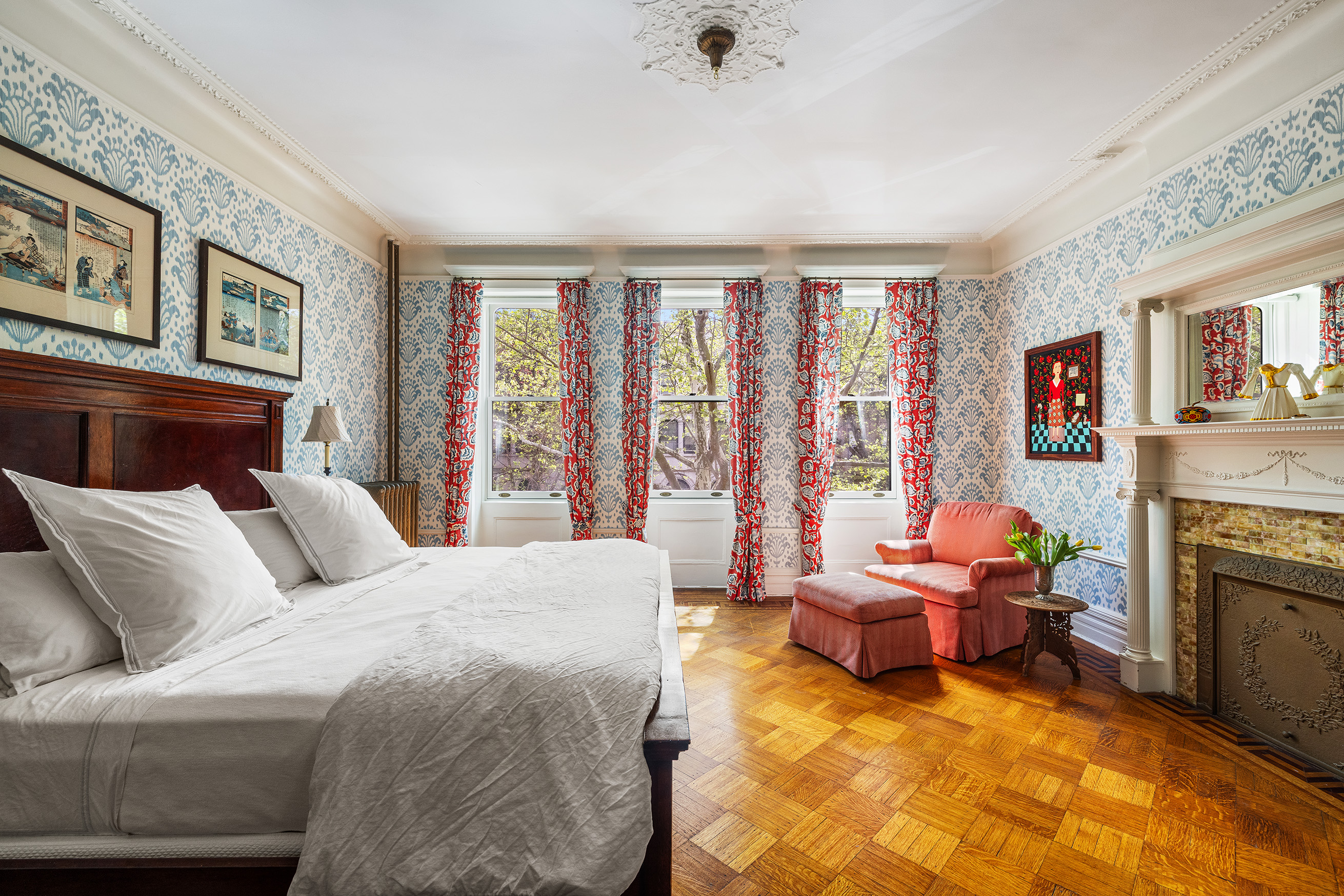 577 4th Street Brooklyn, NY 11215 - Photo 8 of 22 a spacious bedroom with a bed and glass windows