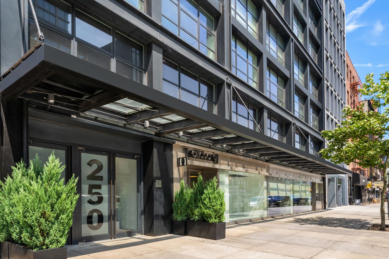 front view of a building