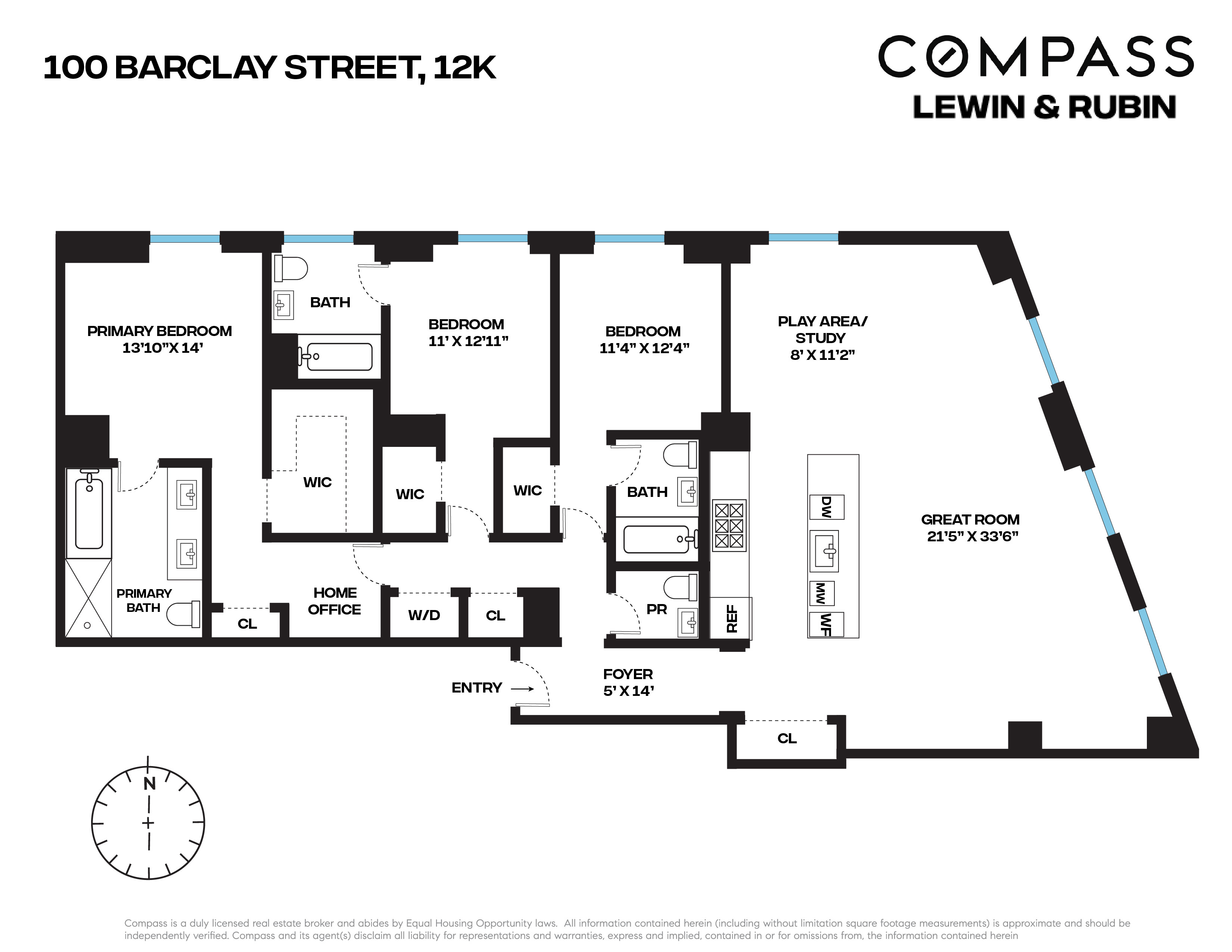 100 Barclay Street, Unit 12K Manhattan, NY 10007 - Photo 21 of 21