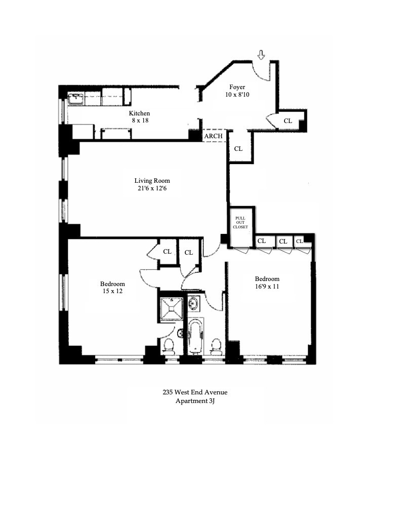 235 West End Avenue, Unit 3J Manhattan, NY 10023 - Photo 12 of 12