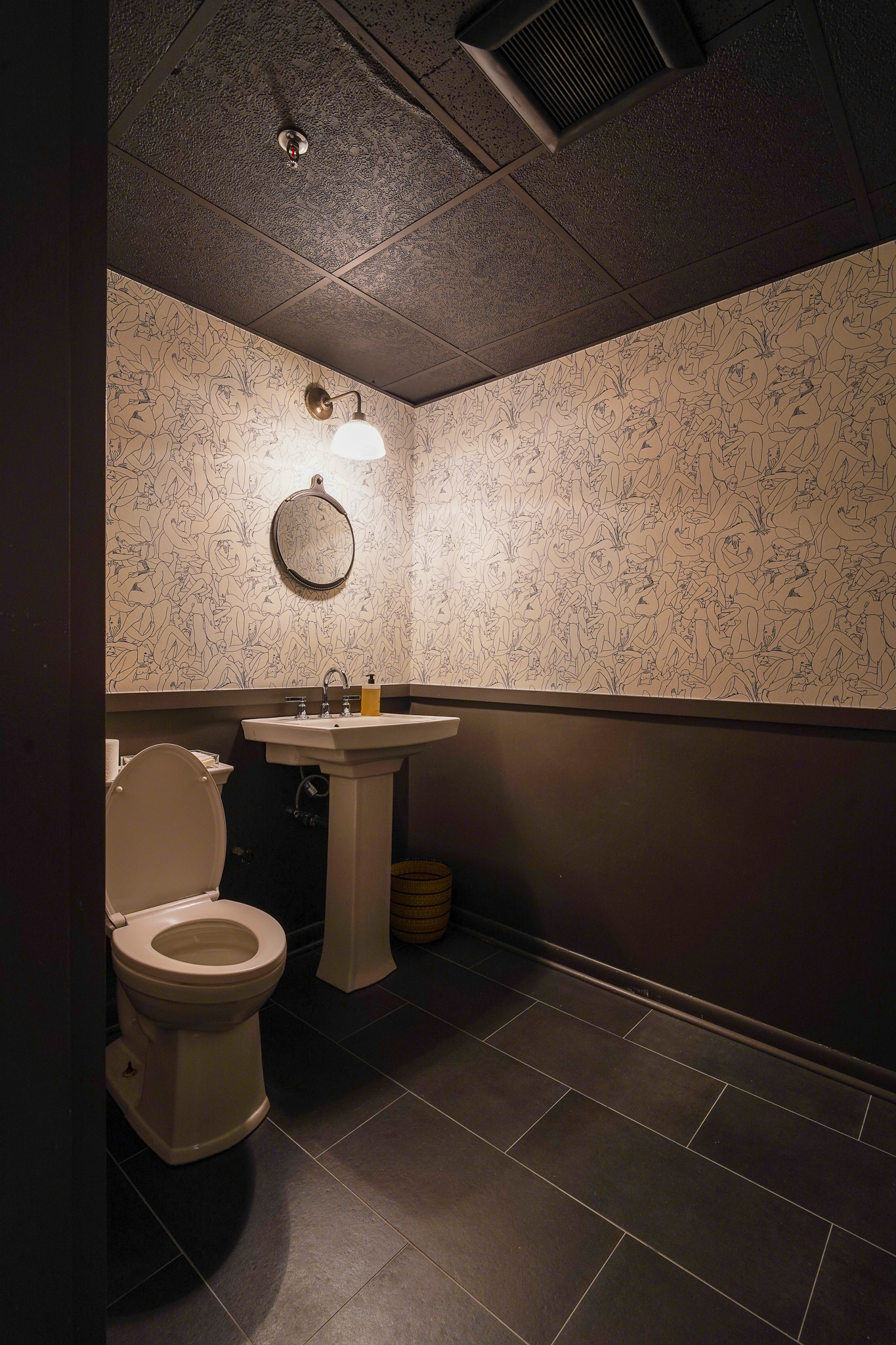 129 Duane Street, Unit RETAIL Manhattan, NY 10013 - Photo 6 of 7 a bathroom with a toilet and a sink