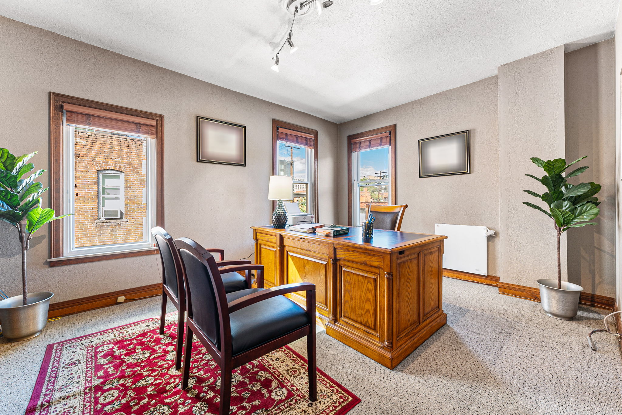681 Grant Street Denver, CO 80203 - Photo 13 of 15 a living room with furniture and a potted plant