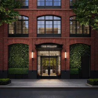 front view of a building