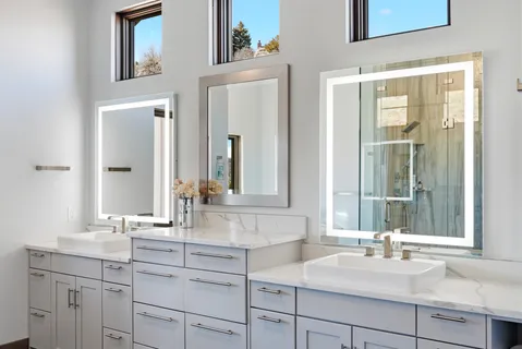 a view of a lake from a balcony