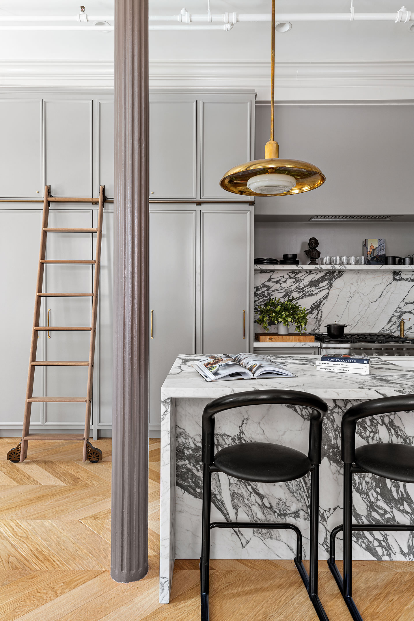 35 Mercer Street, Unit 3E Manhattan, NY 10013 - Photo 10 of 21 a kitchen with stainless steel appliances granite countertop a sink and a stove