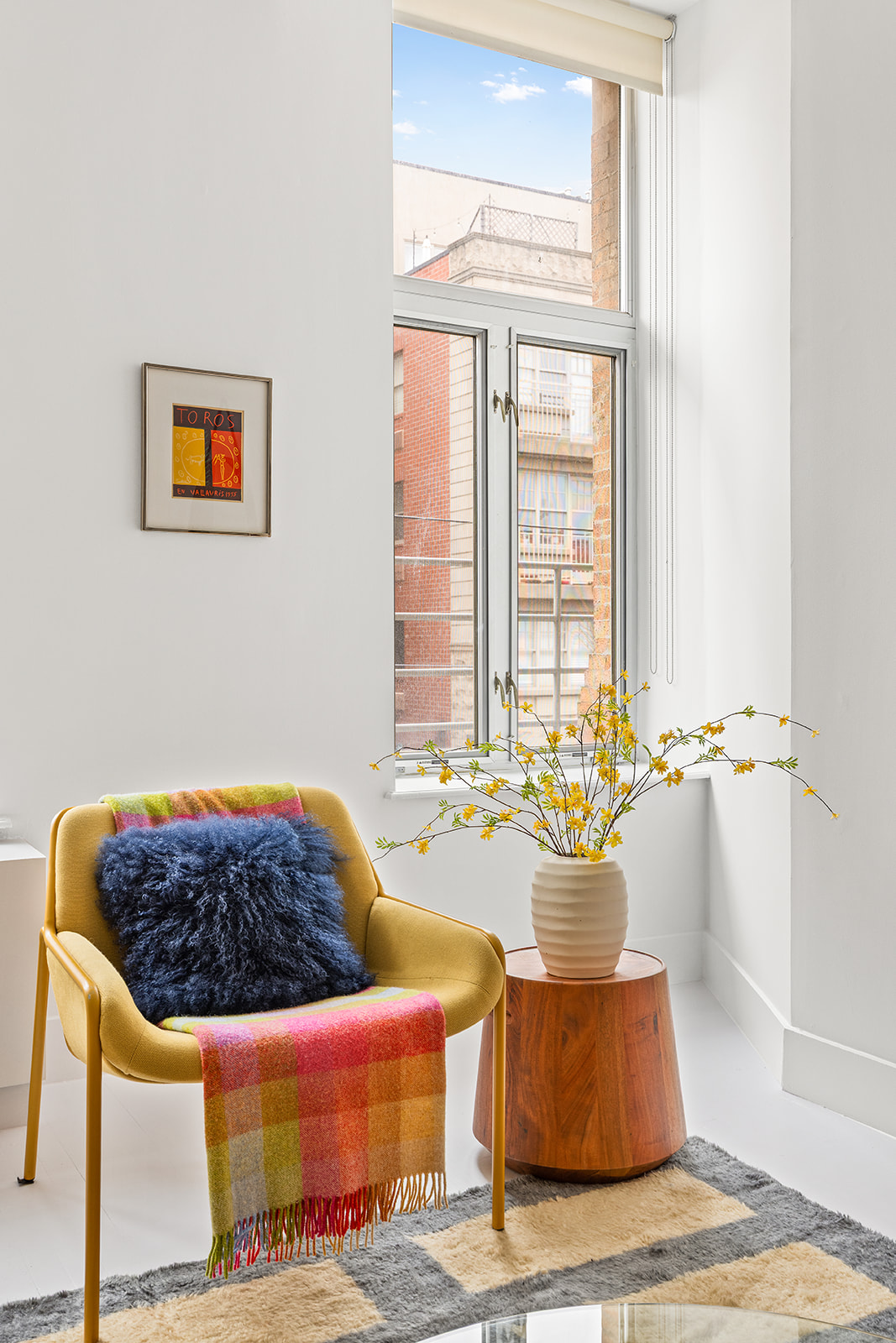 91 Grand Avenue, Unit 2A Brooklyn, NY 11205 - Photo 7 of 10 a living room with furniture and a window