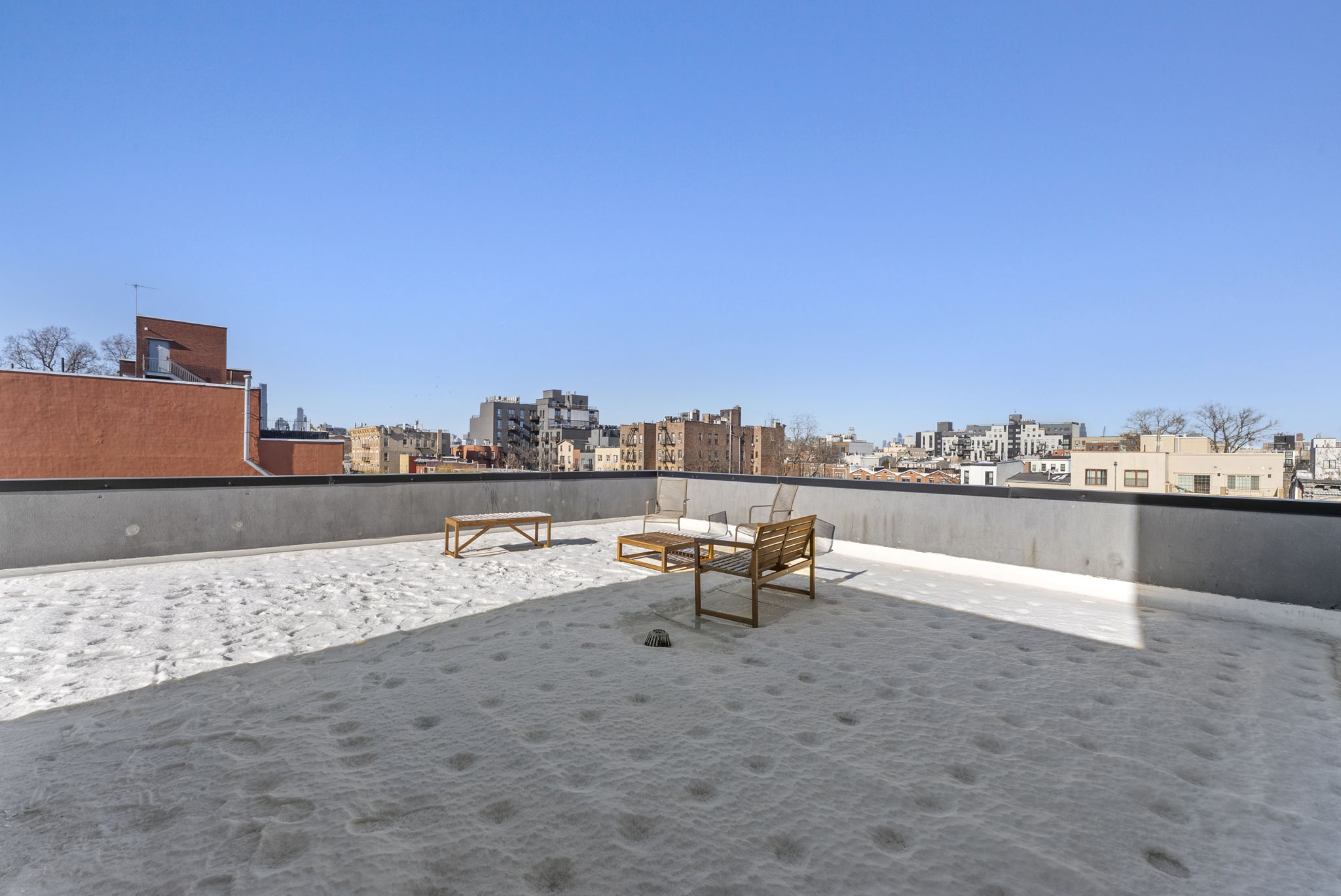 120 Pulaski Street, Unit 3A Brooklyn, NY 11206 - Photo 9 of 13 a view of a terrace with chairs