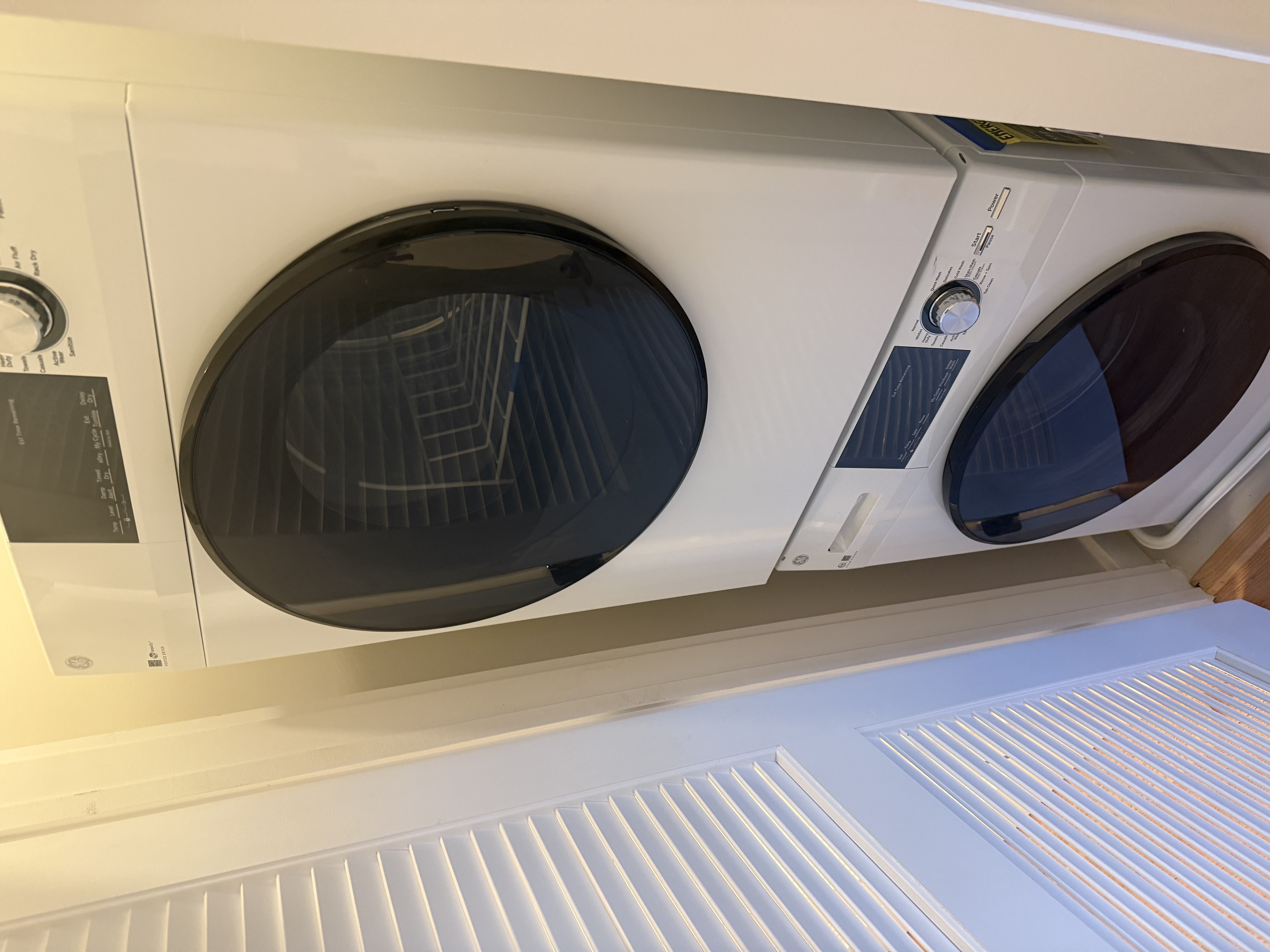 2009 Benning Road Northeast, Unit 2 Washington, DC 20002 - Photo 8 of 11 a close up view of washer and dryer