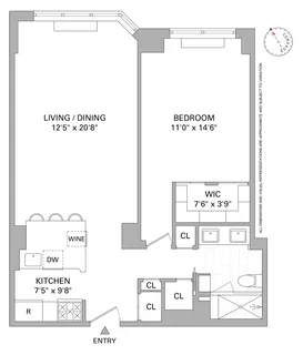 $1,349,000 | 280 Park Avenue South, Unit 8K | Flatiron
