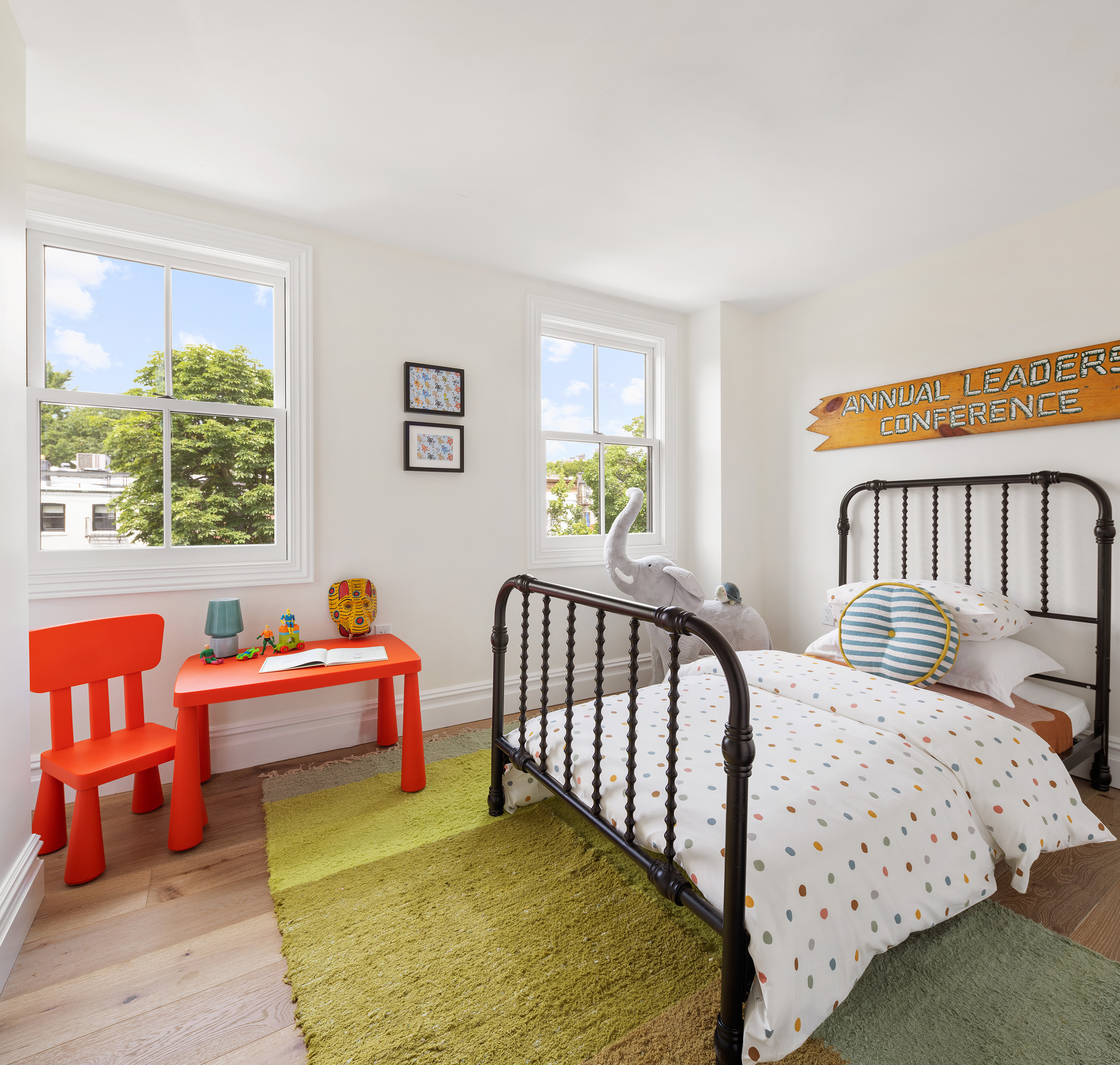 149 Kane Street Brooklyn, NY 11231 - Photo 18 of 26 a bedroom with furniture and a window