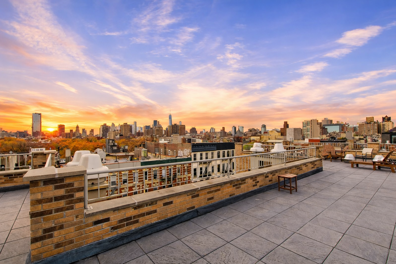 525 East 11th Street, Unit 4D Manhattan, NY 10009 - Photo 8 of 10 a view of a balcony with city view