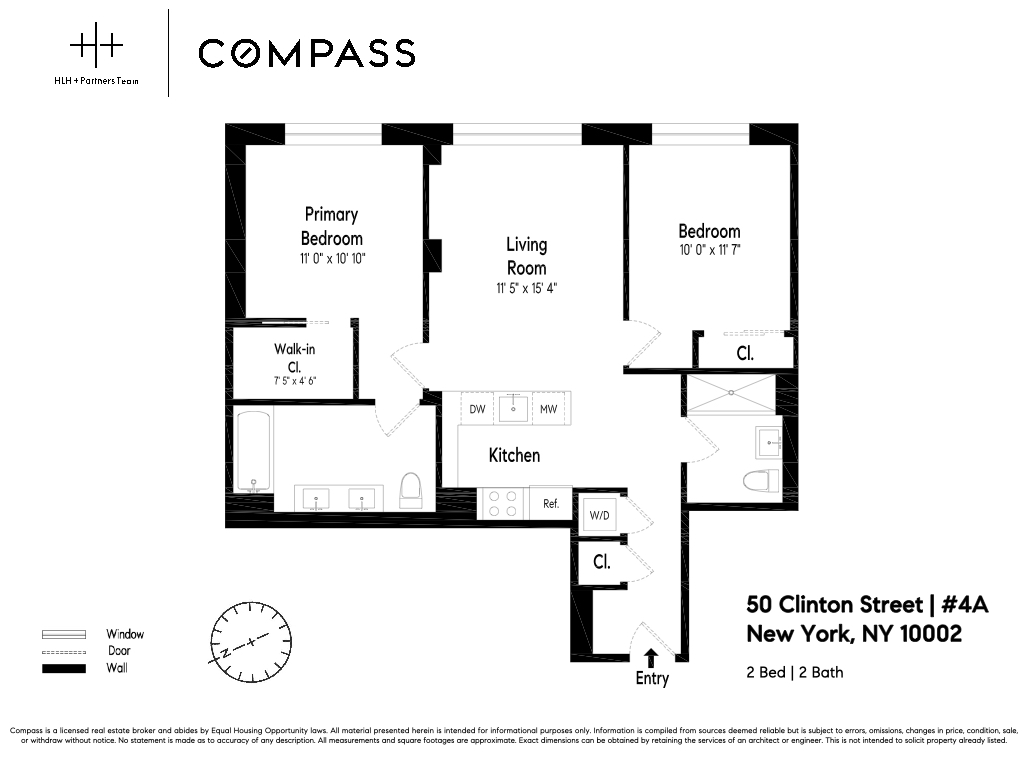 50 Clinton Street 4A Lower East Side New York NY 10002