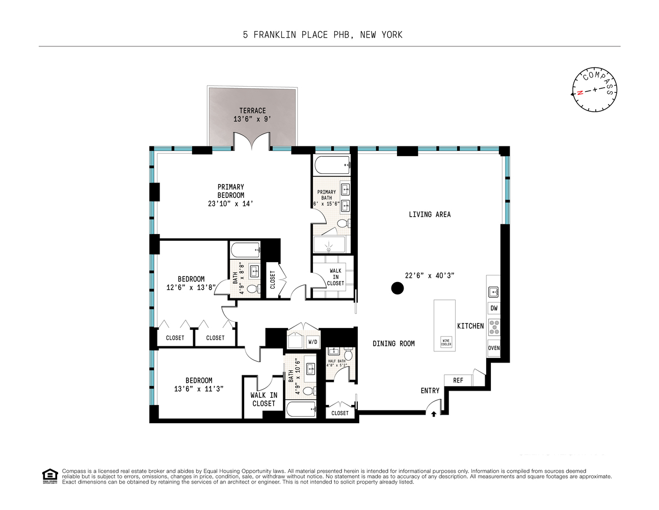 5 Franklin Place, Unit PHB Manhattan, NY 10013 - Photo 11 of 11