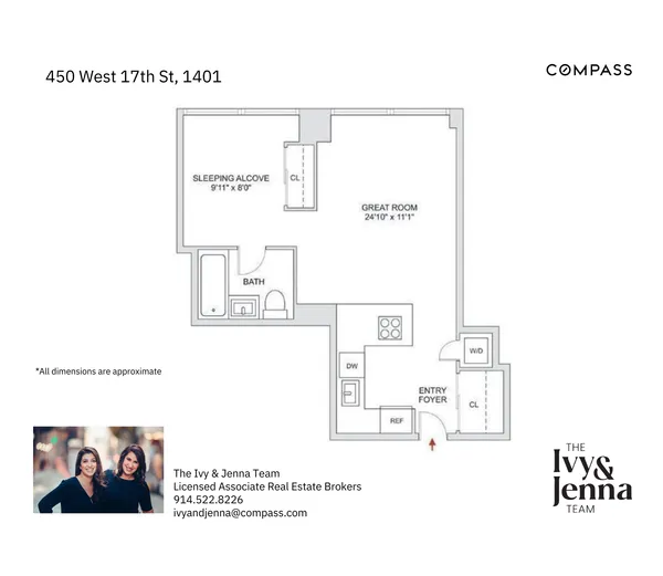 $5,600 | 450 West 17th Street, Unit 1401 | Chelsea
