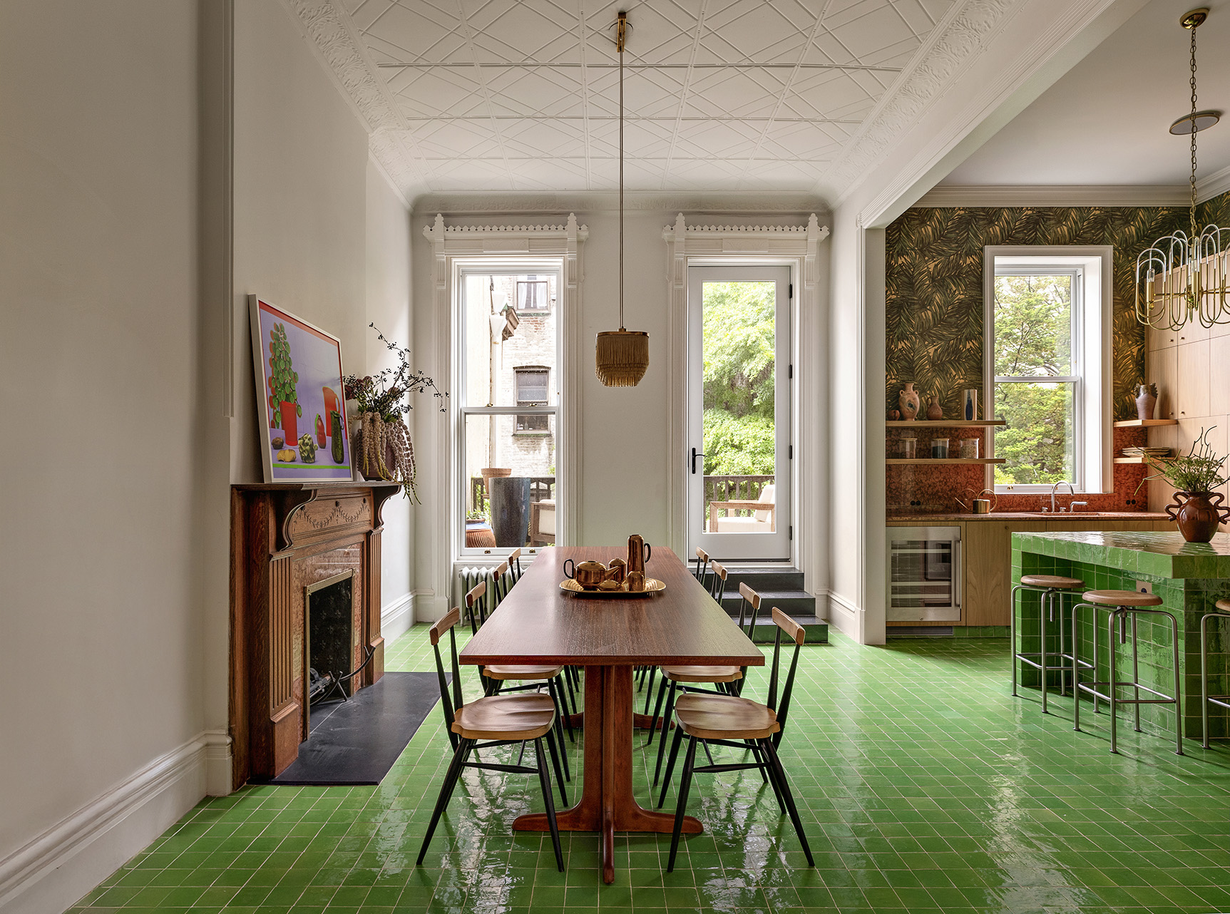234 Clinton Street Brooklyn, NY 11201 - Photo 3 of 19 a dining room with furniture and window