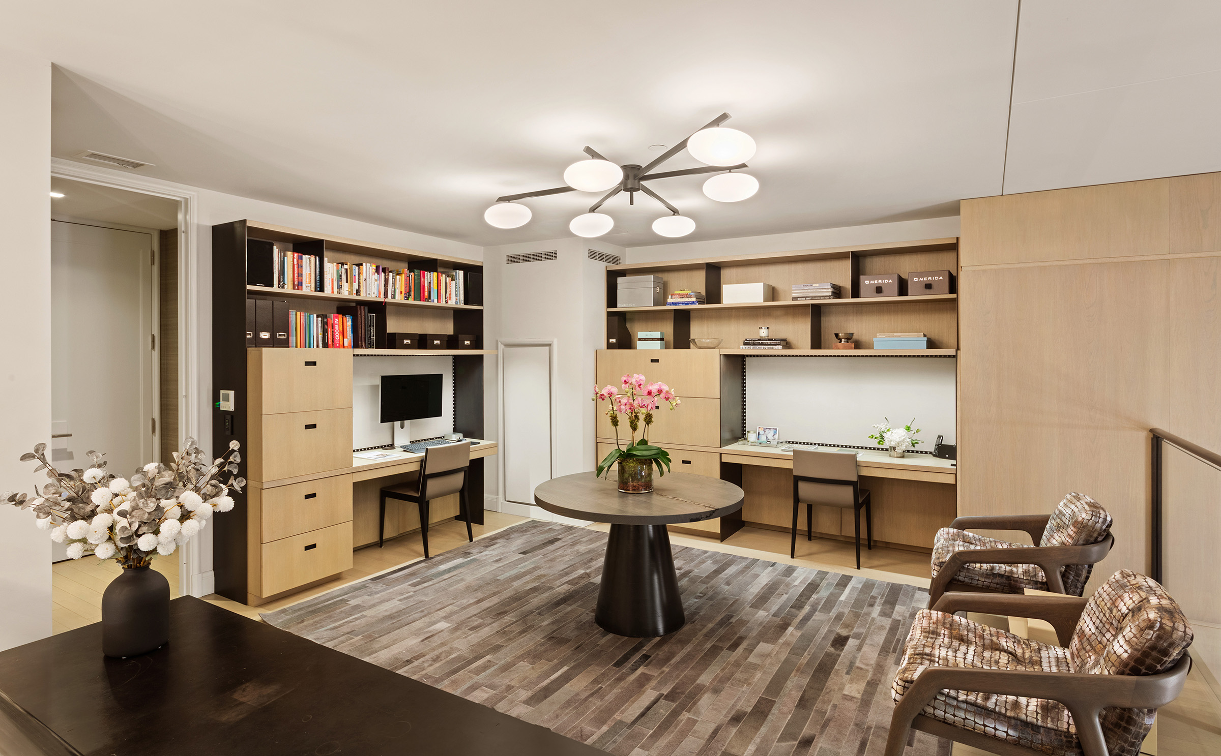 150 Charles Street, Unit M10 Manhattan, NY 10014 - Photo 18 of 34 a living room with furniture and a wooden floor