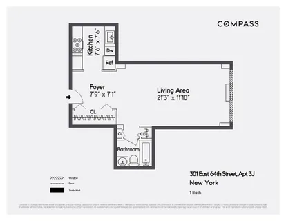 a picture of a wall with a white wall and a white refrigerator