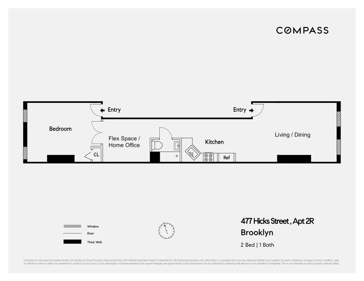 477 Hicks Street, Unit 2R Brooklyn, NY 11231 - Photo 6 of 7
