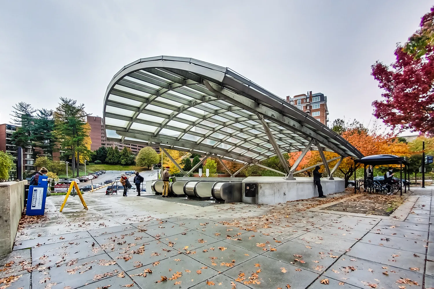 a view of outdoor space with seating