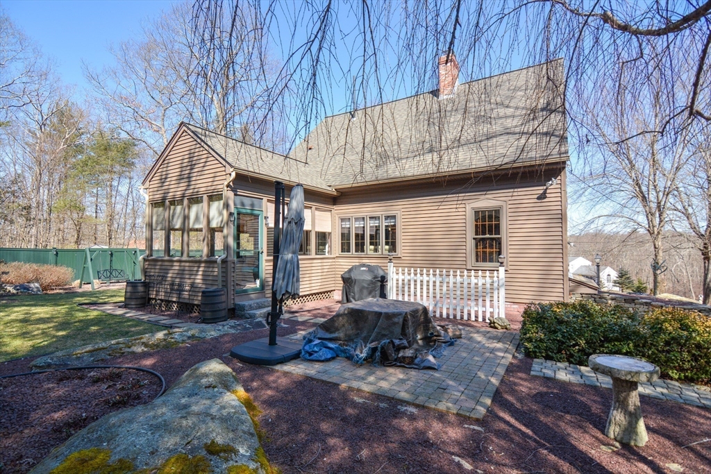 187 Blackstone Street Mendon, MA 01756 - Photo 40 of 42 a view of a house with backyard and sitting area
