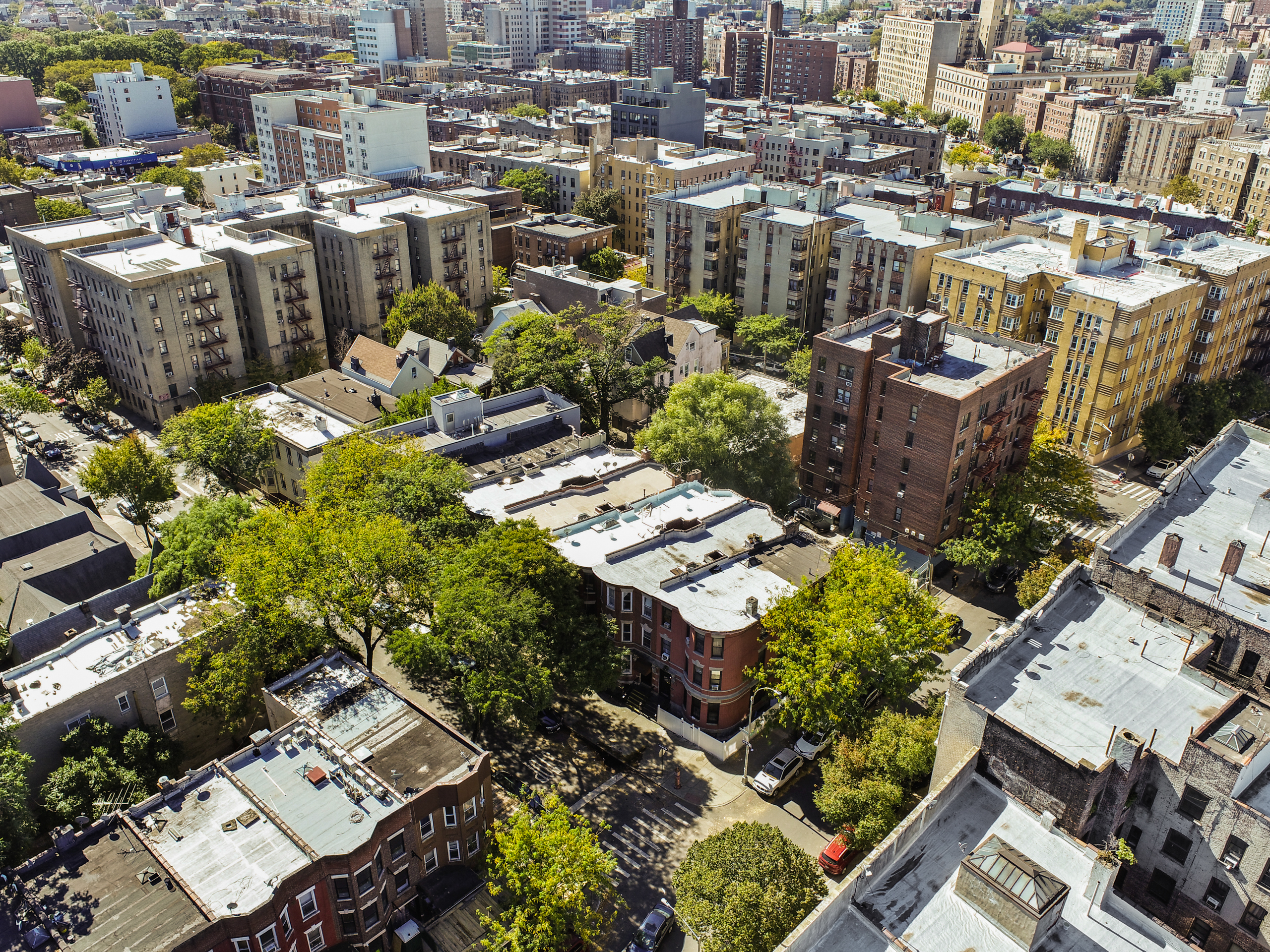 1829 Topping Avenue Bronx, NY 10457 - Photo 15 of 22 an aerial view of a city with lots of residential buildings