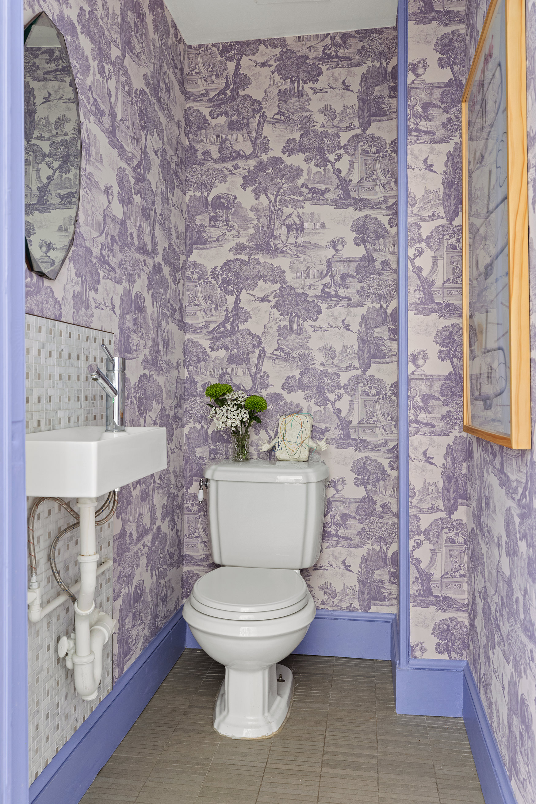 193 Sterling Place, Unit 2 Brooklyn, NY 11238 - Photo 7 of 15 a white toilet sitting next to a shower curtain