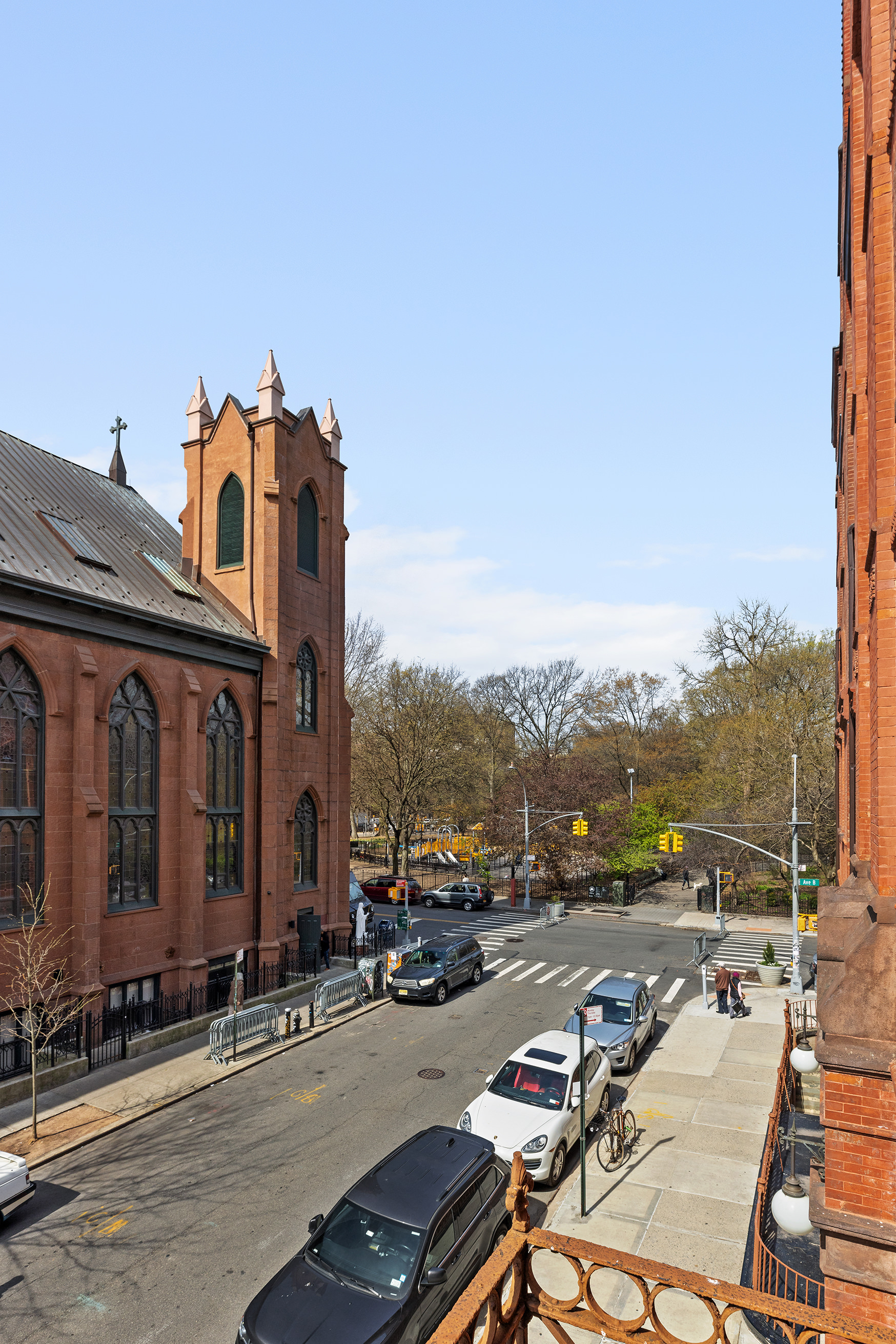 295 East 8th Street, Unit 2/3E Manhattan, NY 10009 - Photo 13 of 23 a view of a city with tall buildings