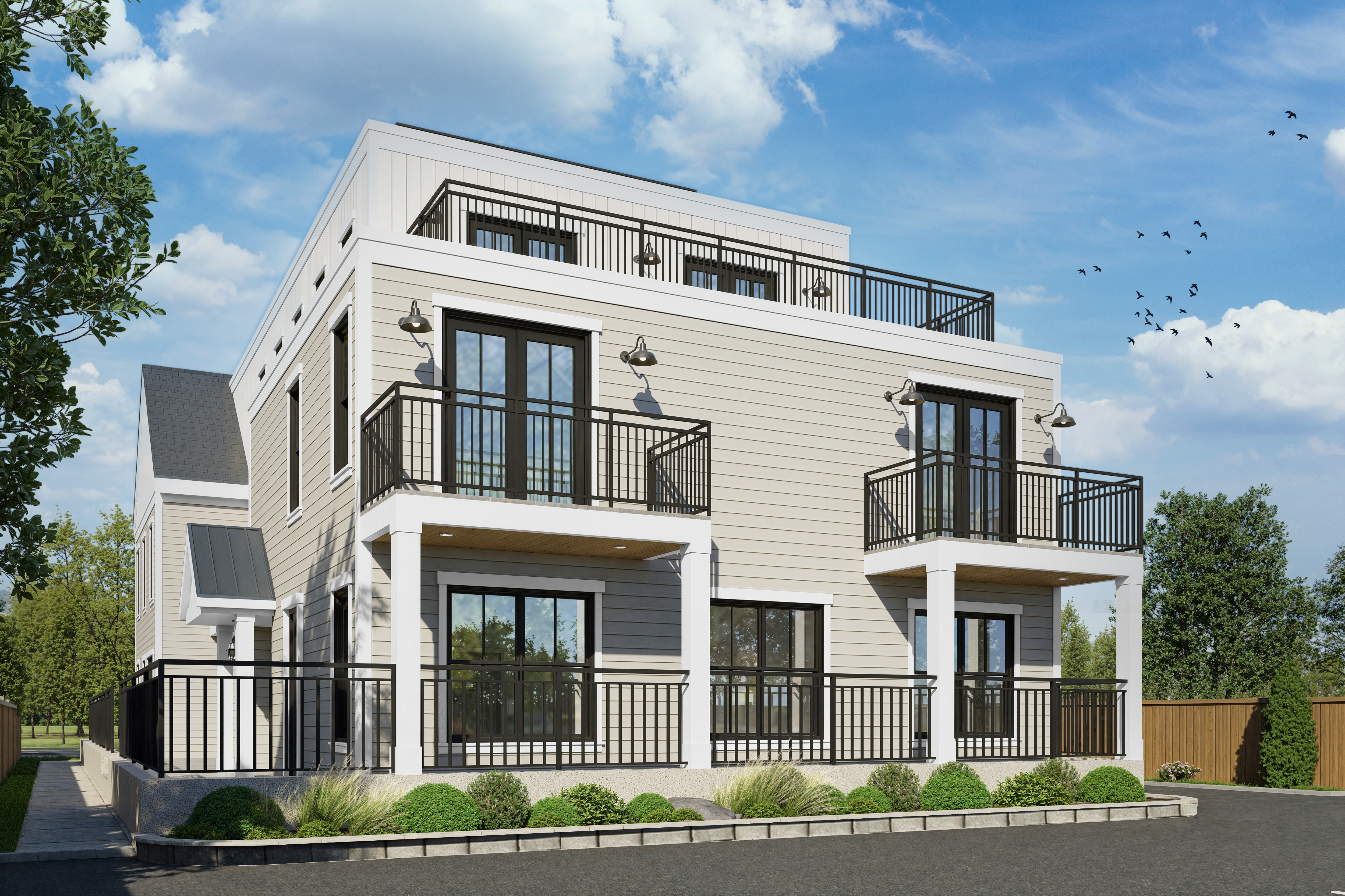 27 Shepard Street, Unit 3 Brighton, MA 02135 - Photo 4 of 4 front view of a building with a street