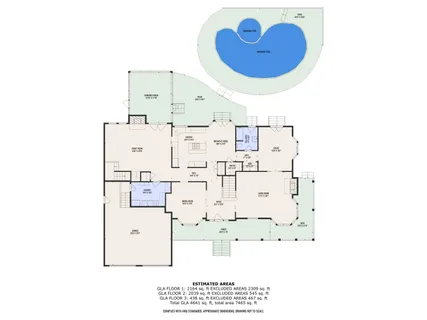 $1,950,000 | 408 Hogans Valley Way, Cary, NC 27513