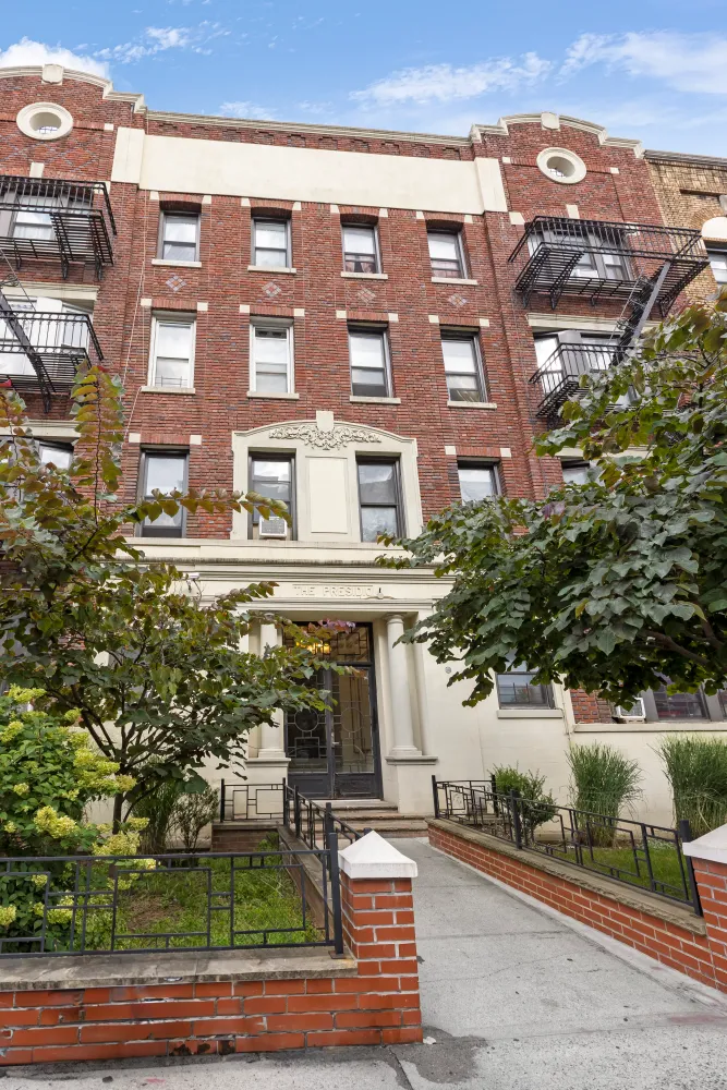 front view of a building