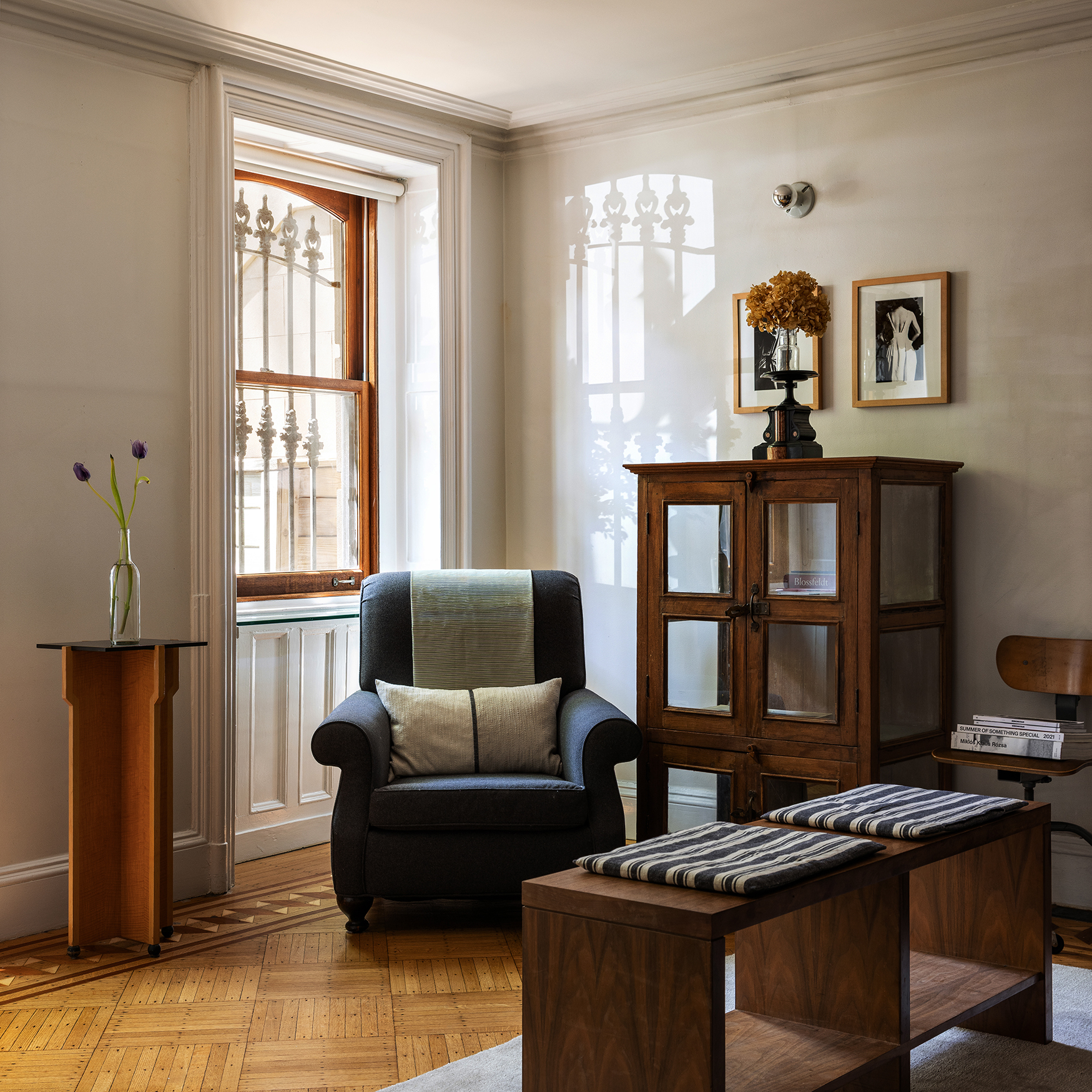 177 Prospect Place Brooklyn, NY 11238 - Photo 20 of 42 a living room with furniture and a window