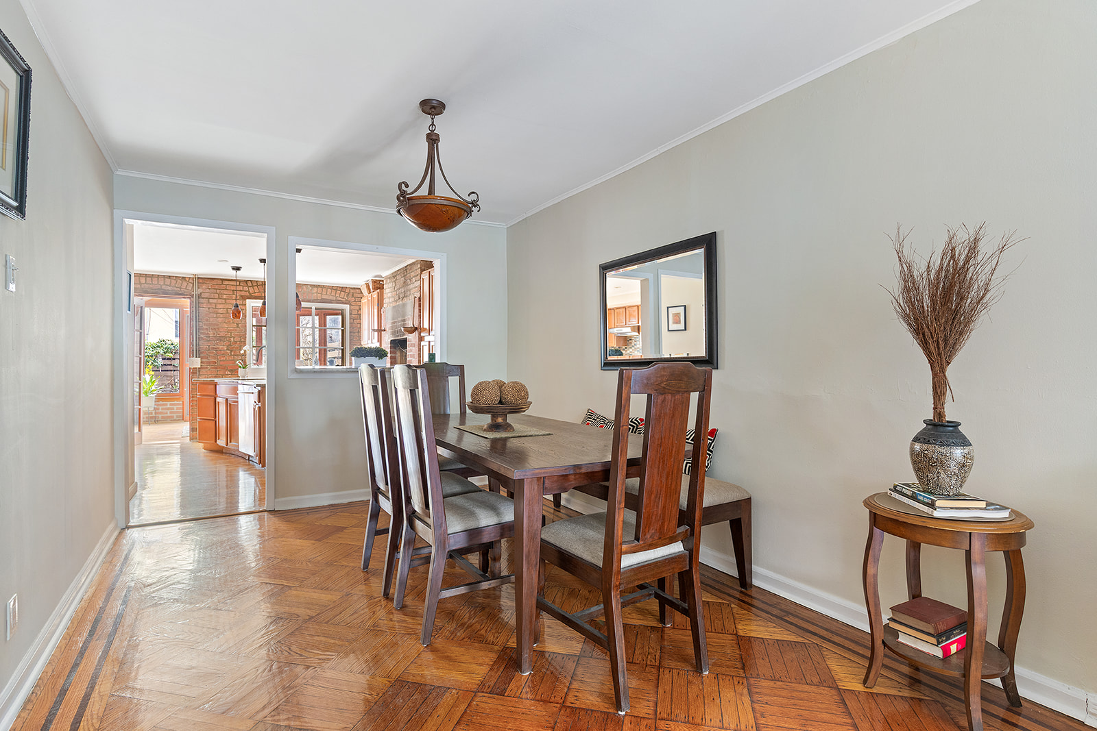 156 Bainbridge Street Brooklyn, NY 11233 - Photo 5 of 14 a dining room with furniture and window